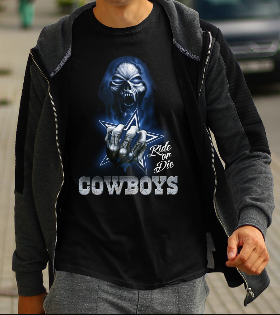 Ride Or Die Cowboys Nfl Dallas T-Shirt