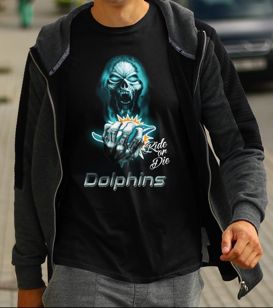 Ride Or Die Miami Dolphins Nfl T-Shirt