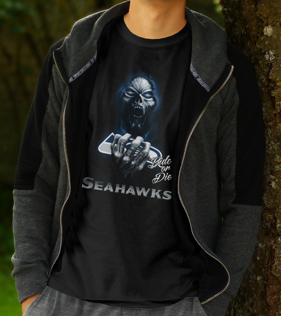 Seattle Seahawks Nfl Ride Or Die 146 Hd0029 T-Shirt