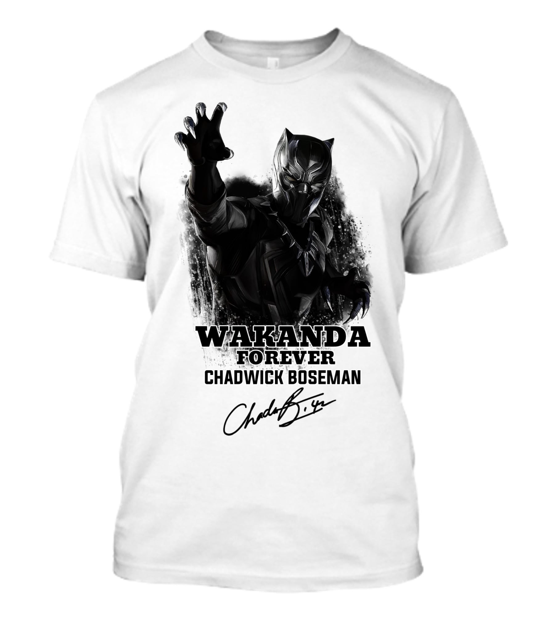 Wakanda Forever Chadwick Boseman T-Shirt