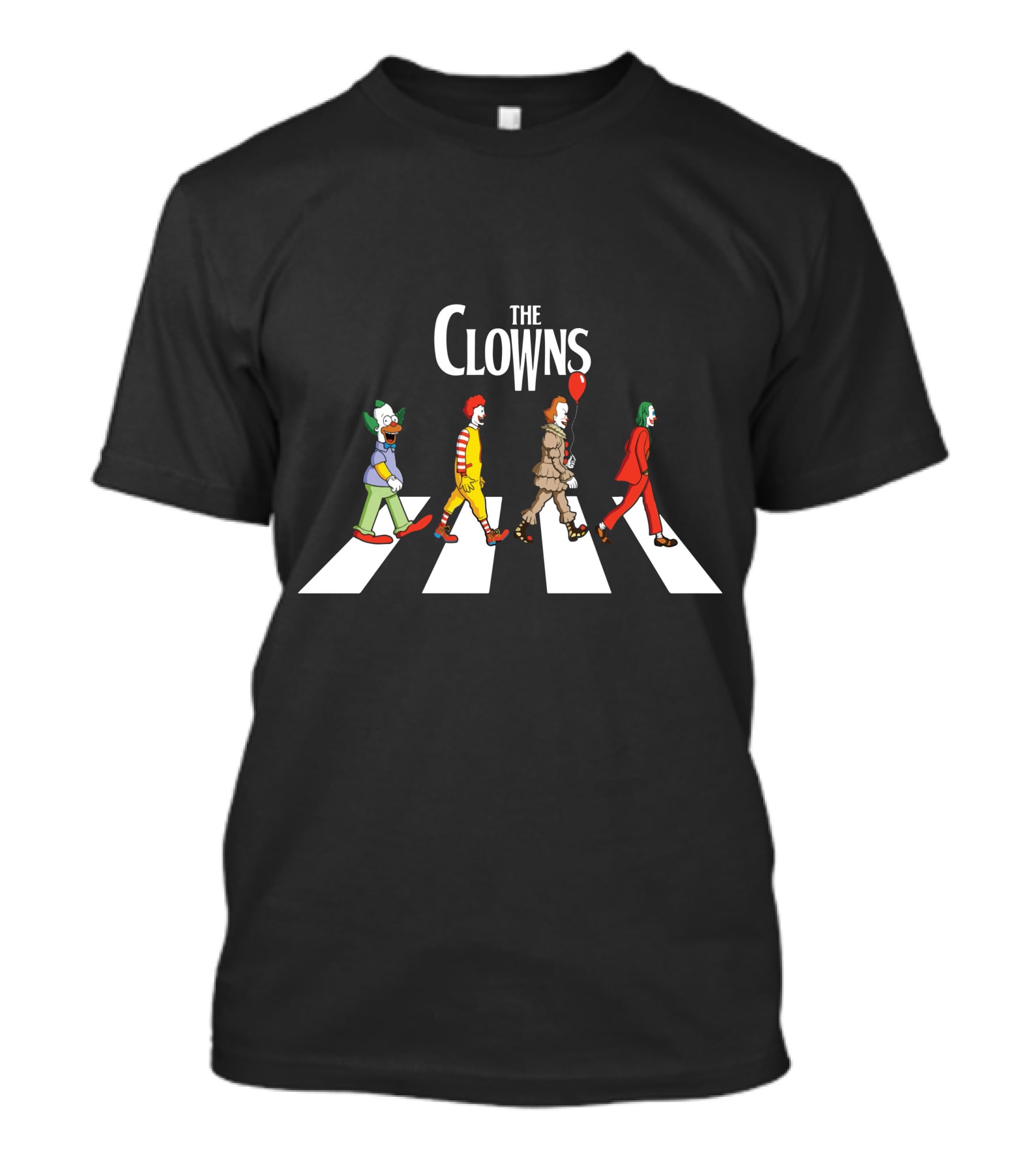 The Clowns Abbey Road T-Shirt