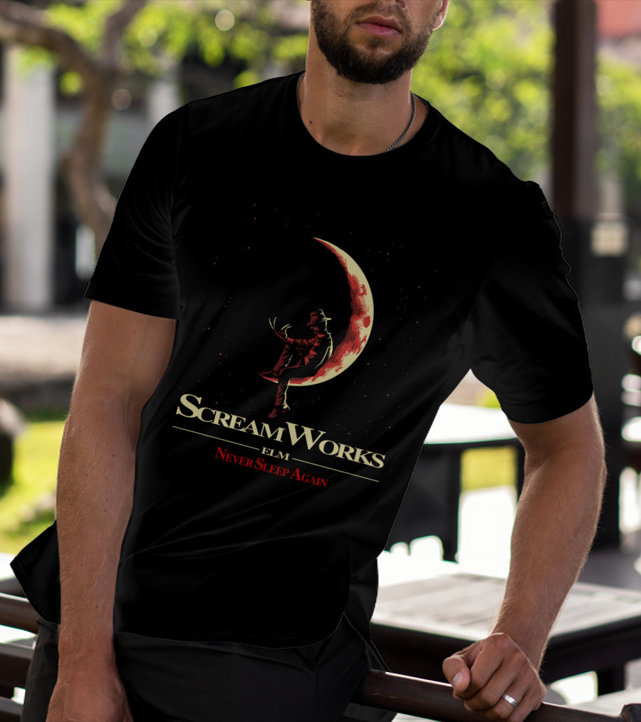 Scream Works Elm Never Sleep Again T-Shirt
