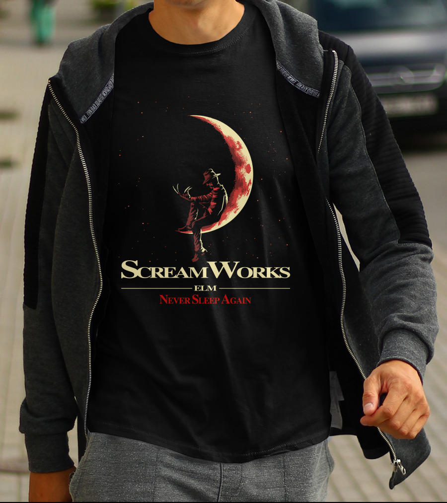 Scream Works Elm Never Sleep Again T-Shirt