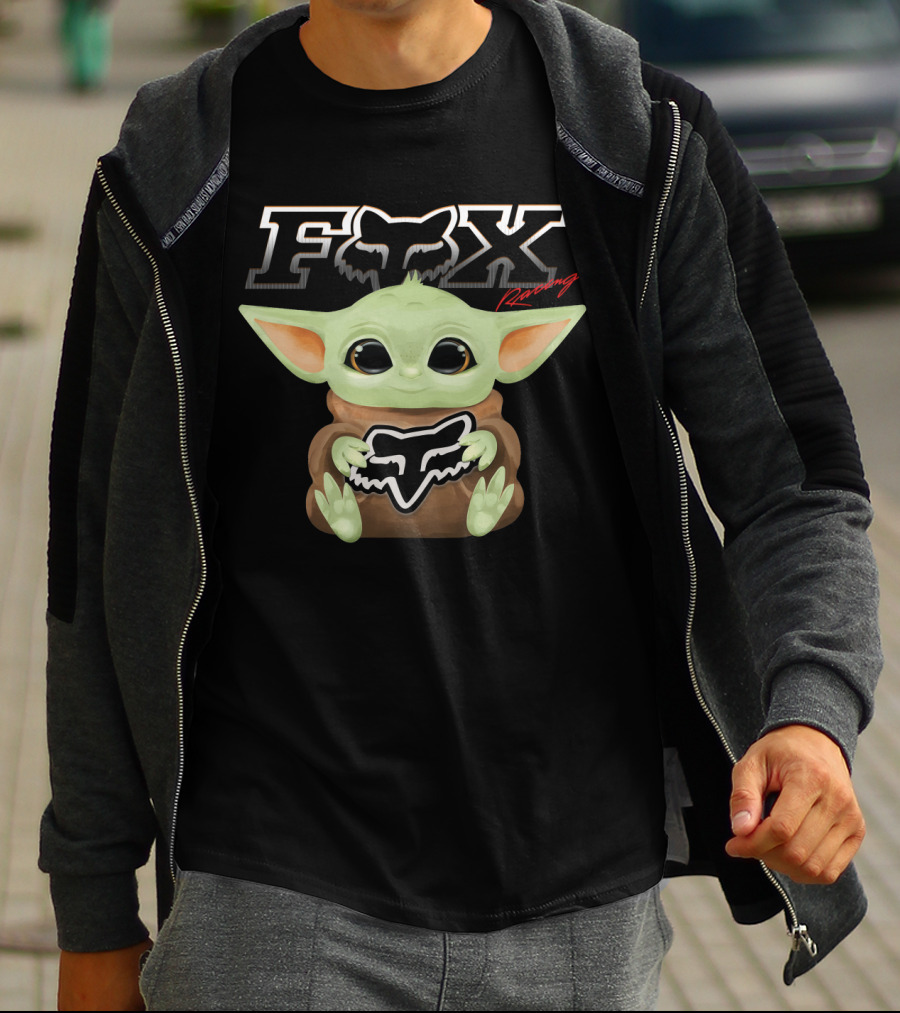 PVT Baby Yoda FOX Racing Motocross T-Shirt