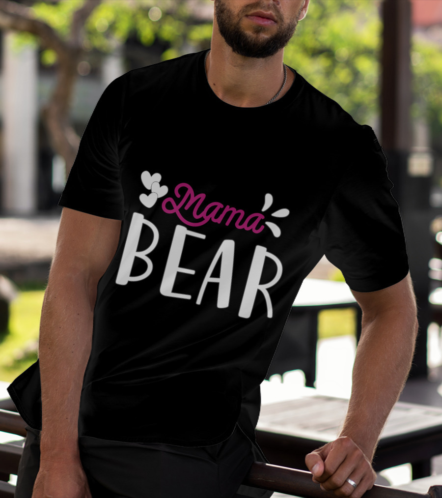 Mama Bear Heart Elements T-Shirt
