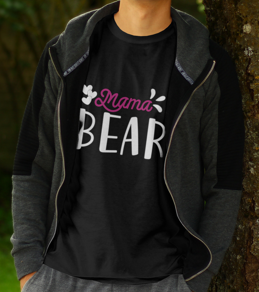 Mama Bear Heart Elements T-Shirt