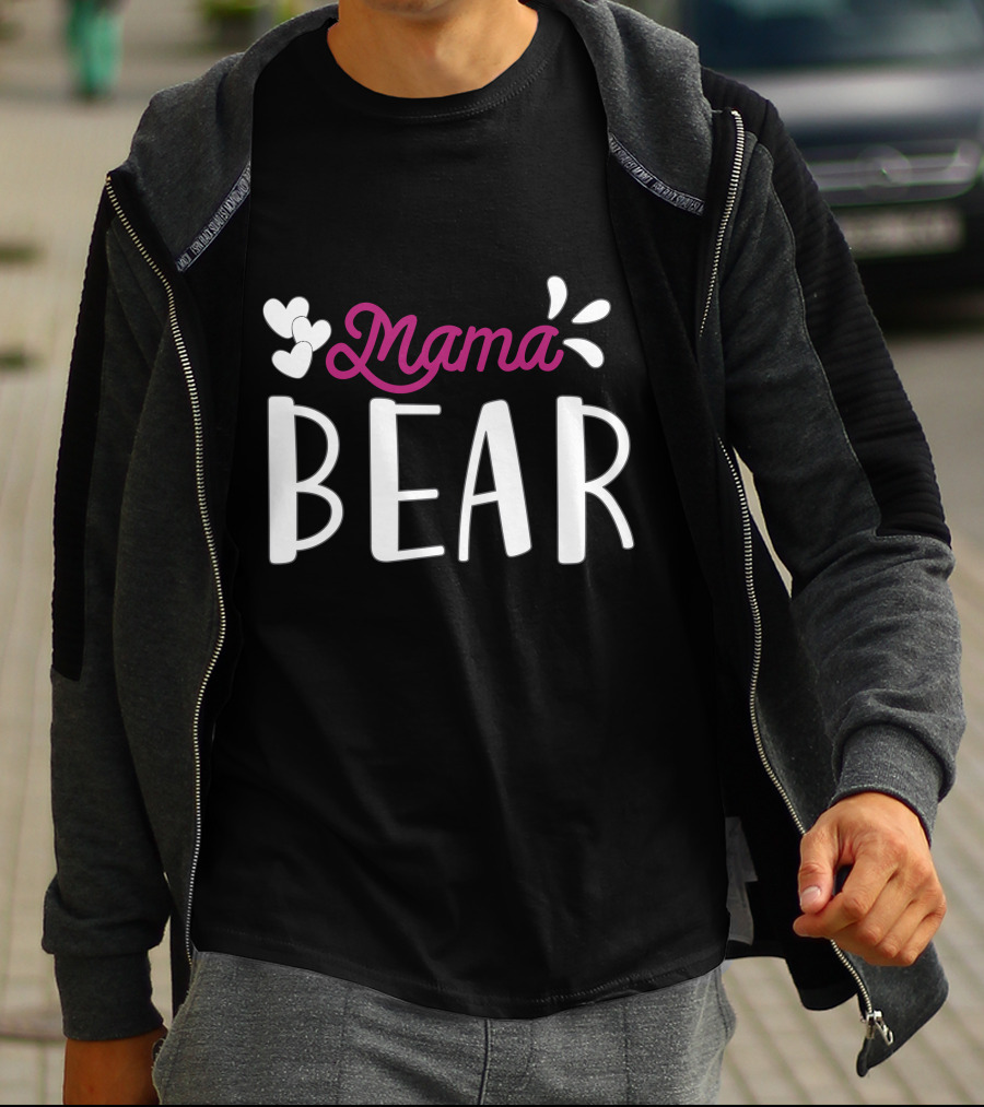 Mama Bear Heart Elements T-Shirt