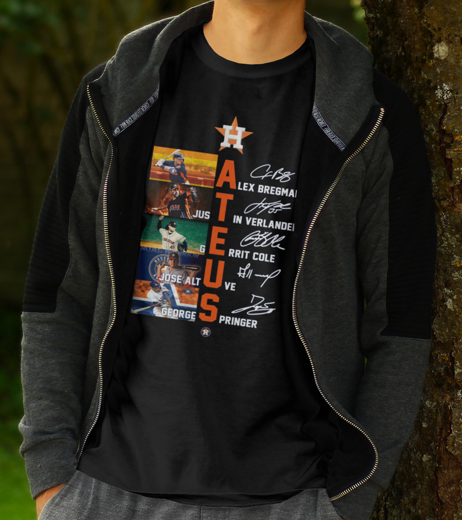 Houston Astros HA Hate Us Alex Bregman Justin Verlander Gerrit Cole Jose Altuve George Springer T-Shirt