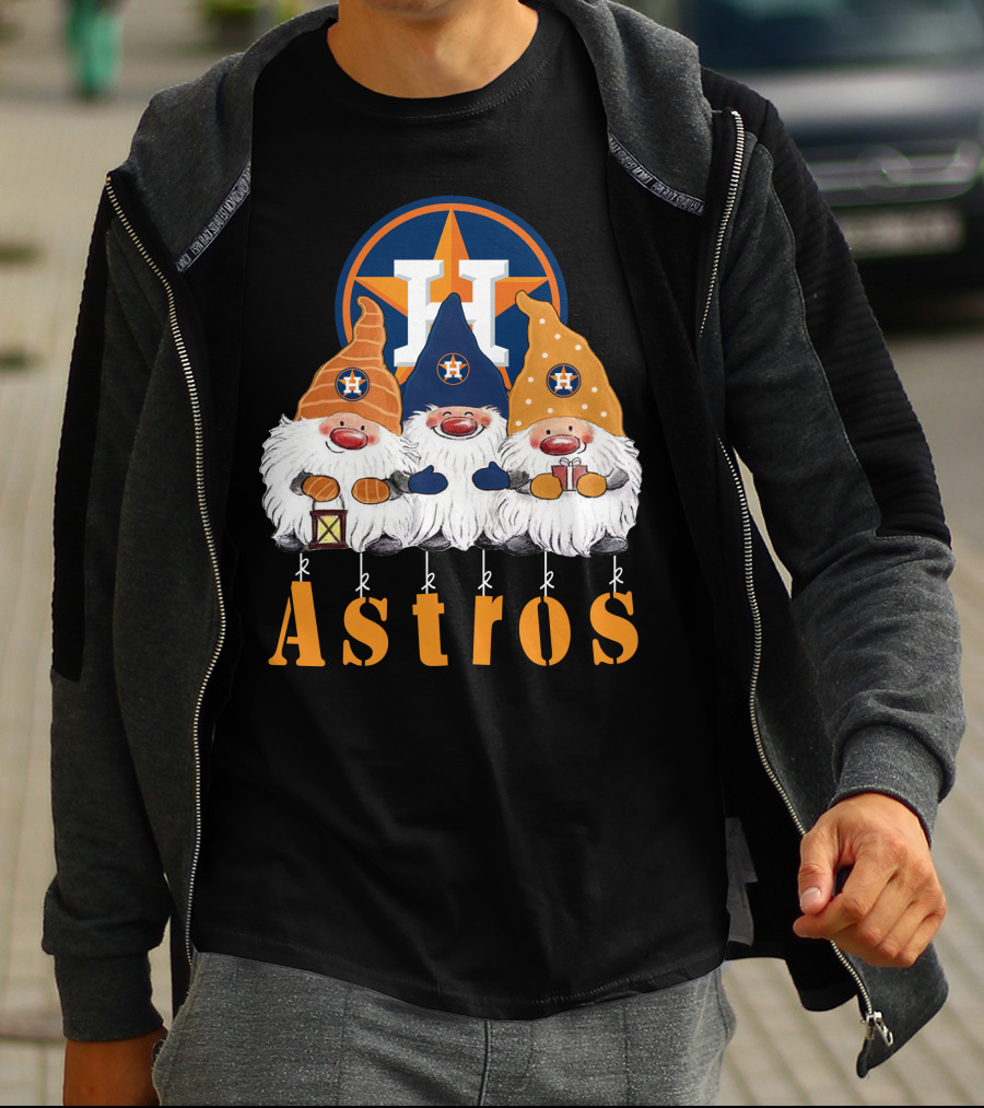 Houston Astros Santa Gnomes H T-Shirt