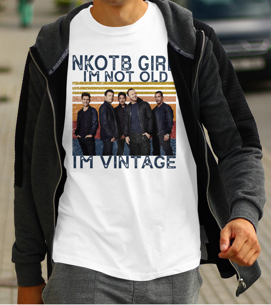 NKOTB Girl I'm Not Old I'm Vintage T-Shirt
