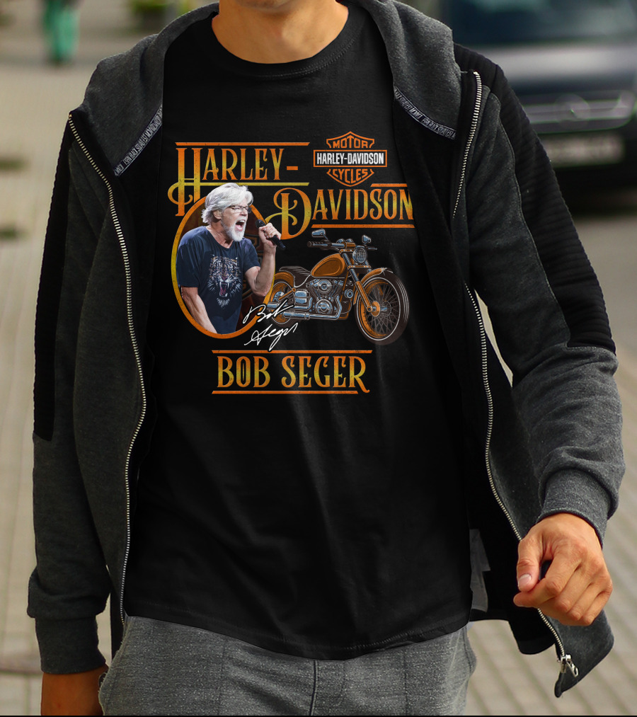 Harley Davidson Motor Cycles Bob Seger T-Shirt