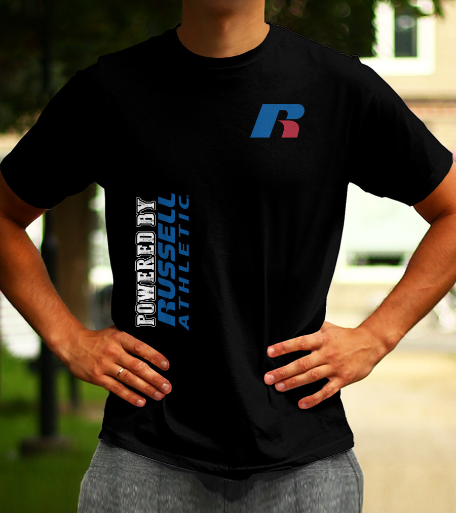 Powered By Russell Athletic R T-Shirt