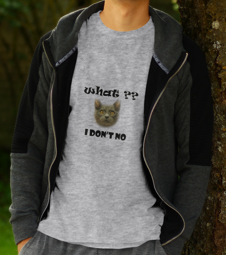 What Cat I Don't No T-Shirt