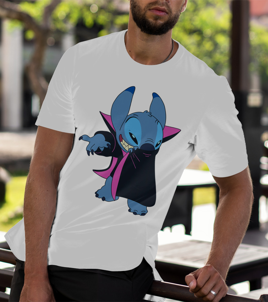 Disney Stitch Halloween Vampire Costume T-Shirt