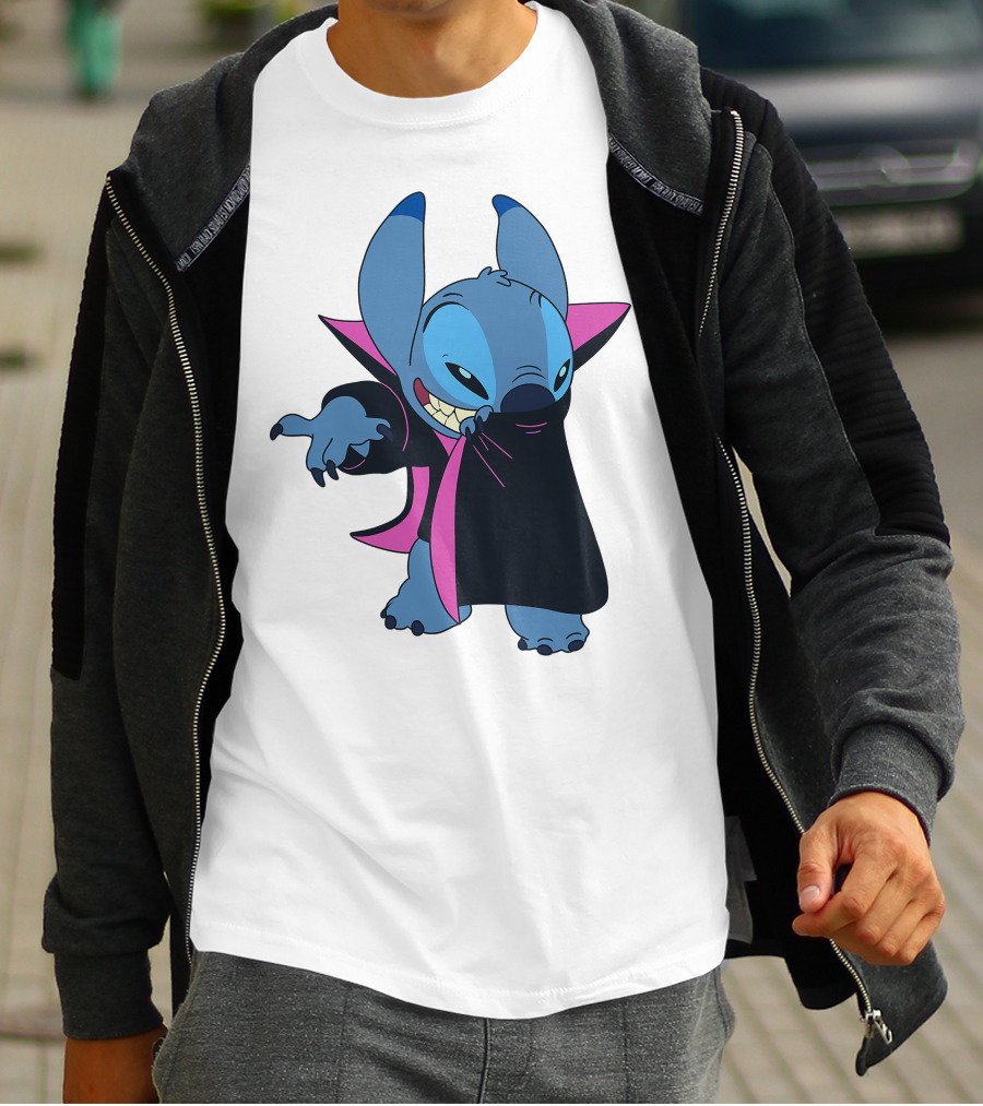 Disney Stitch Halloween Vampire Costume T-Shirt