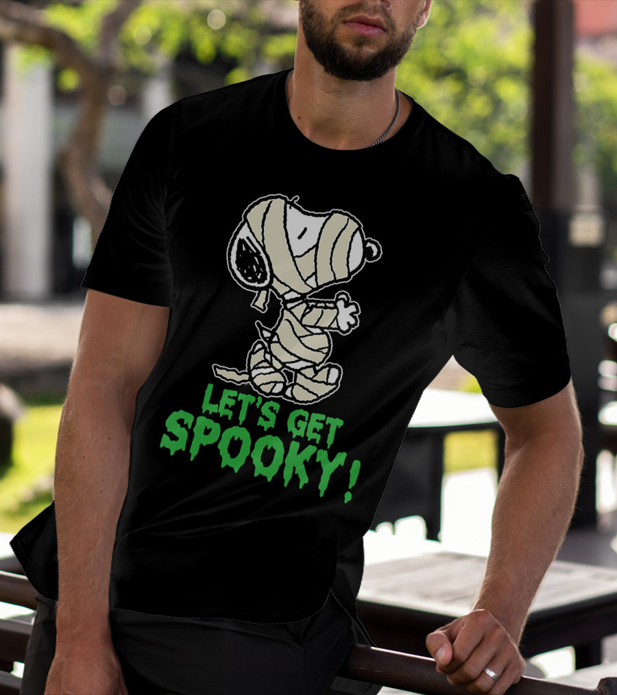 Let's Get Spooky Halloween Mummy Costume T-Shirt