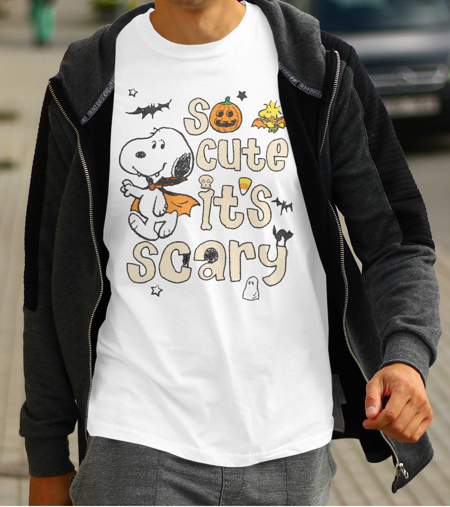 Halloween Snoopy So Cute It's Scary T-Shirt