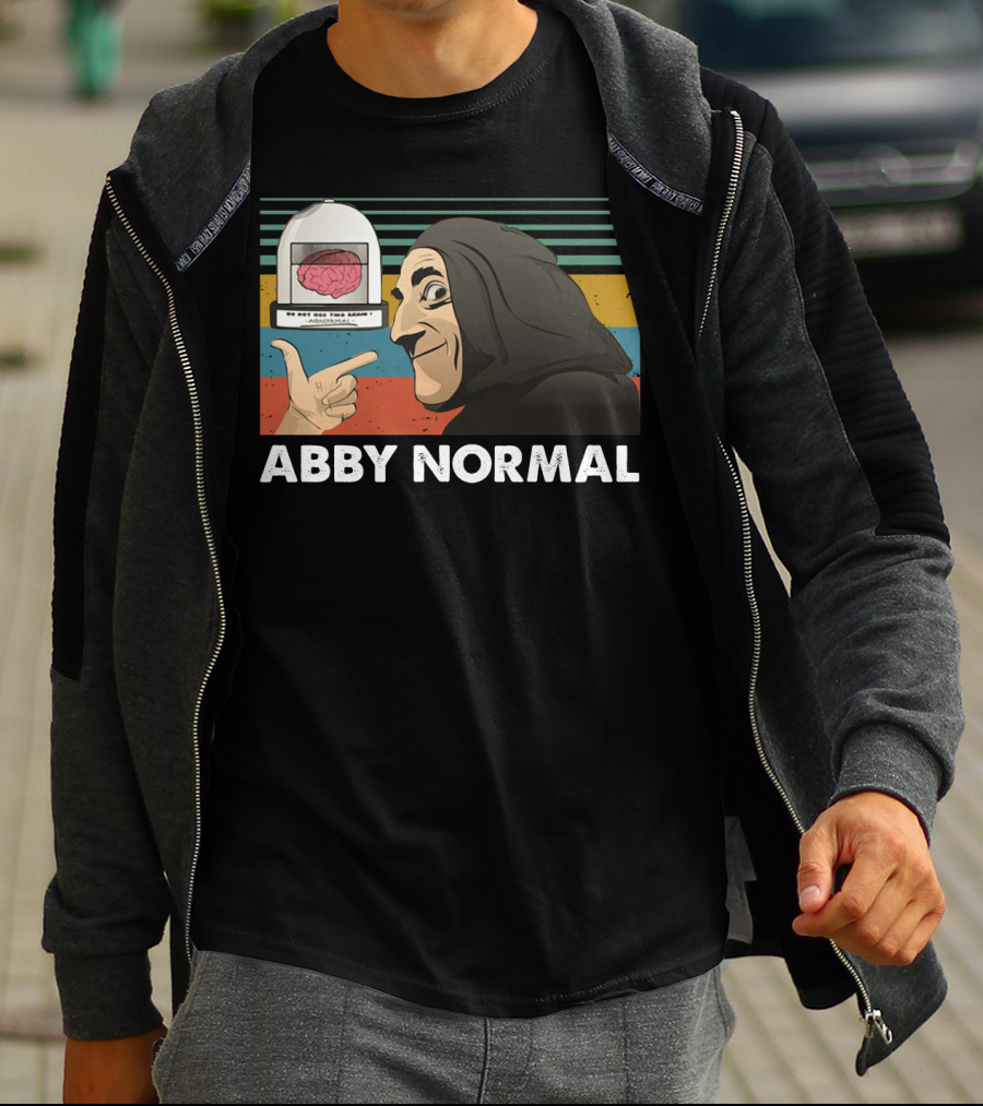 Abby Normal Igor Vintage Style Brain Placeholder T-Shirt