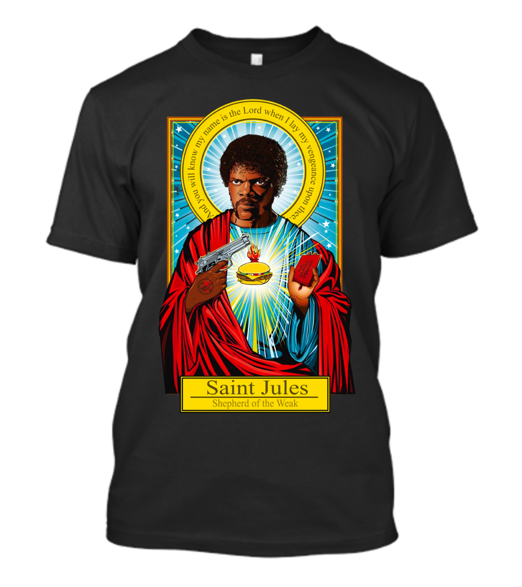 Saint Jules Shepherd Of The Weak Almighty Vengeance T-Shirt