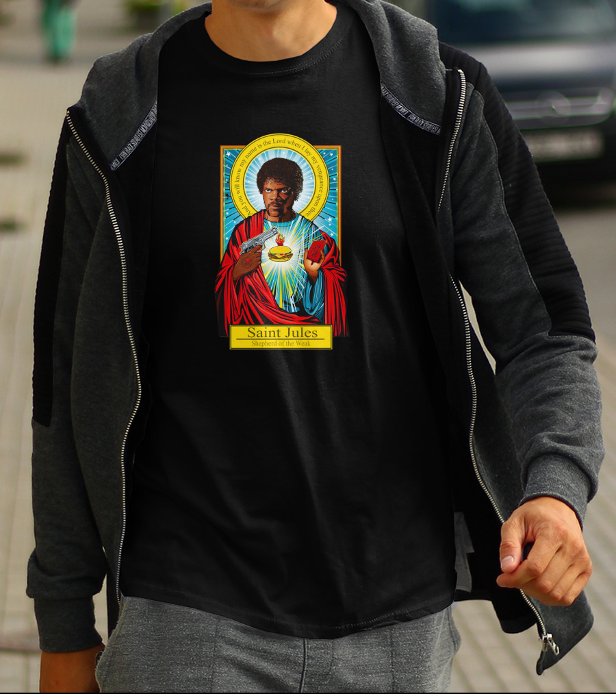 Saint Jules Shepherd Of The Weak Almighty Vengeance T-Shirt