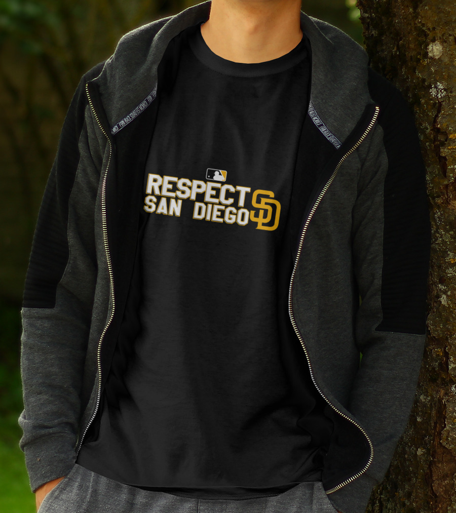 Respect San Diego Padres MLB T-Shirt