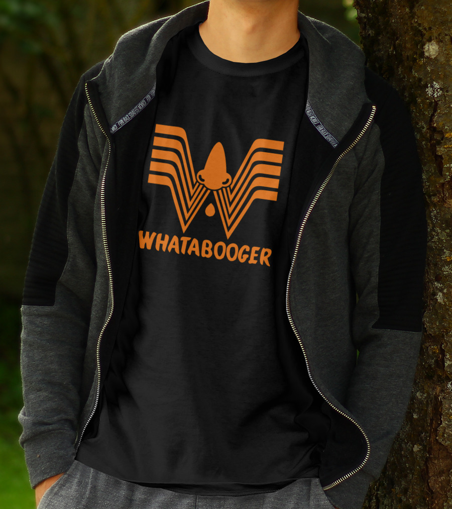Whataburger Whatabooger Logo Parody Nostalgic Humor T-Shirt