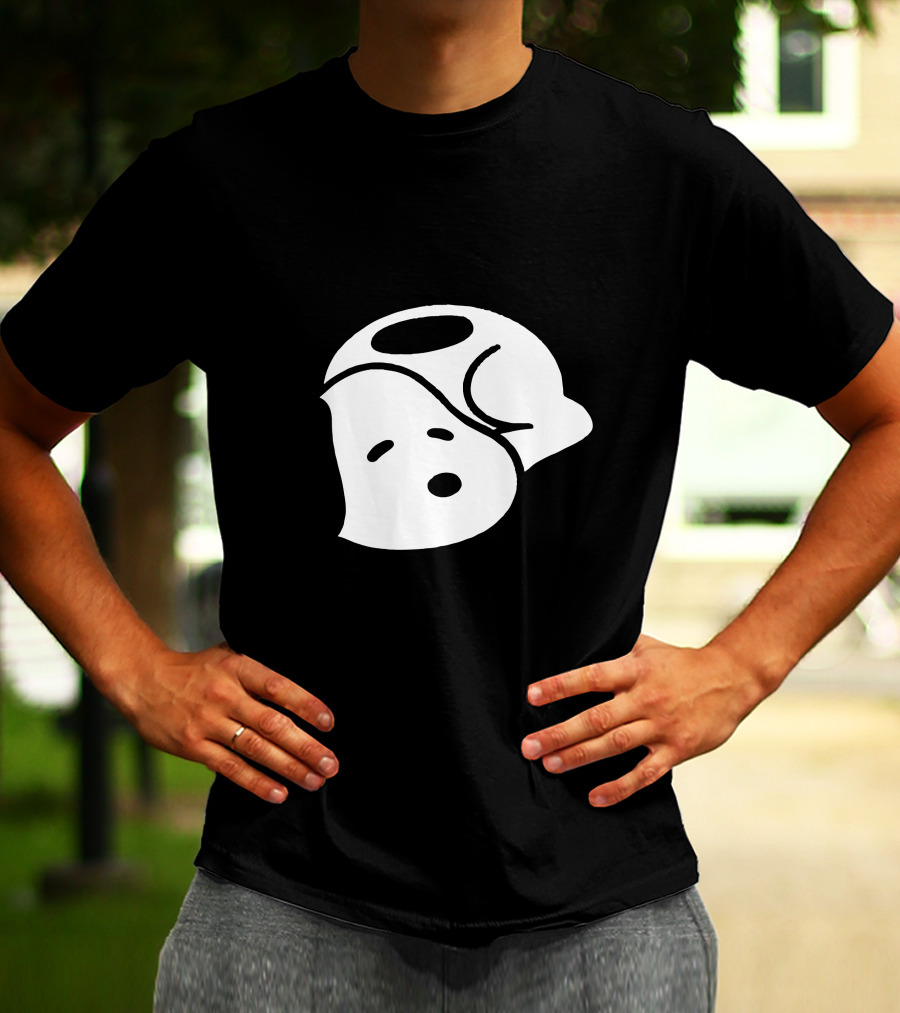 Baby Snoopy Sleeping Peanuts Character T-Shirt