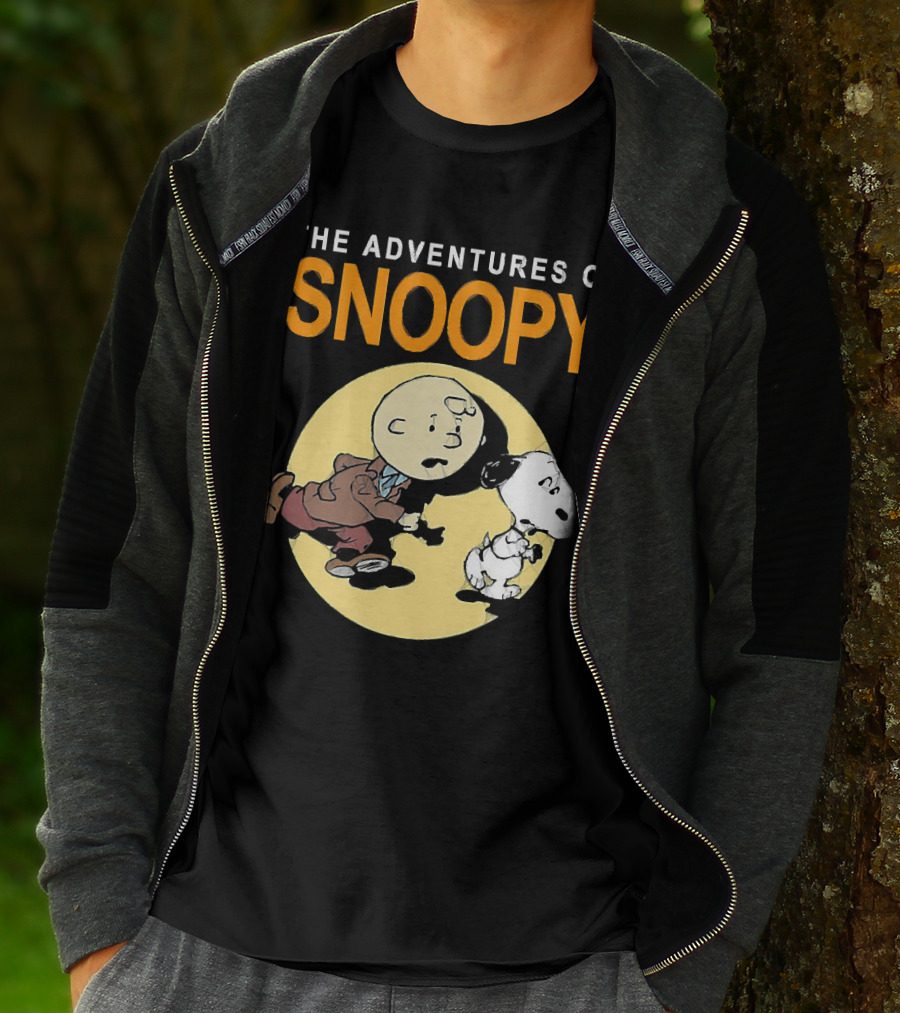 THE ADVENTURES OF TIN TIN AND SNOOPY T-Shirt