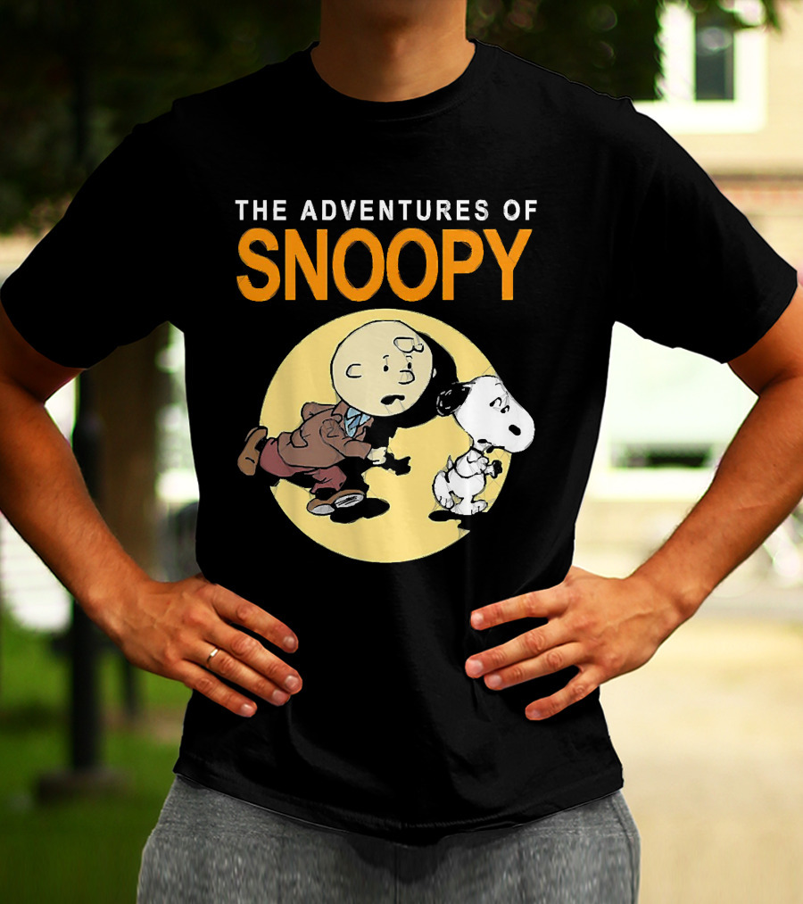 THE ADVENTURES OF TIN TIN AND SNOOPY T-Shirt