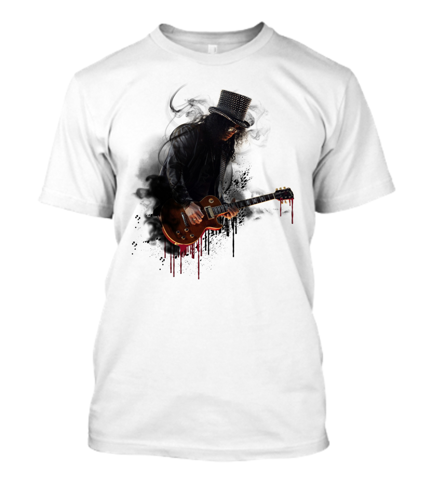 Guns N Roses Slash Heavy Metal Guitar Love Fans T-Shirt