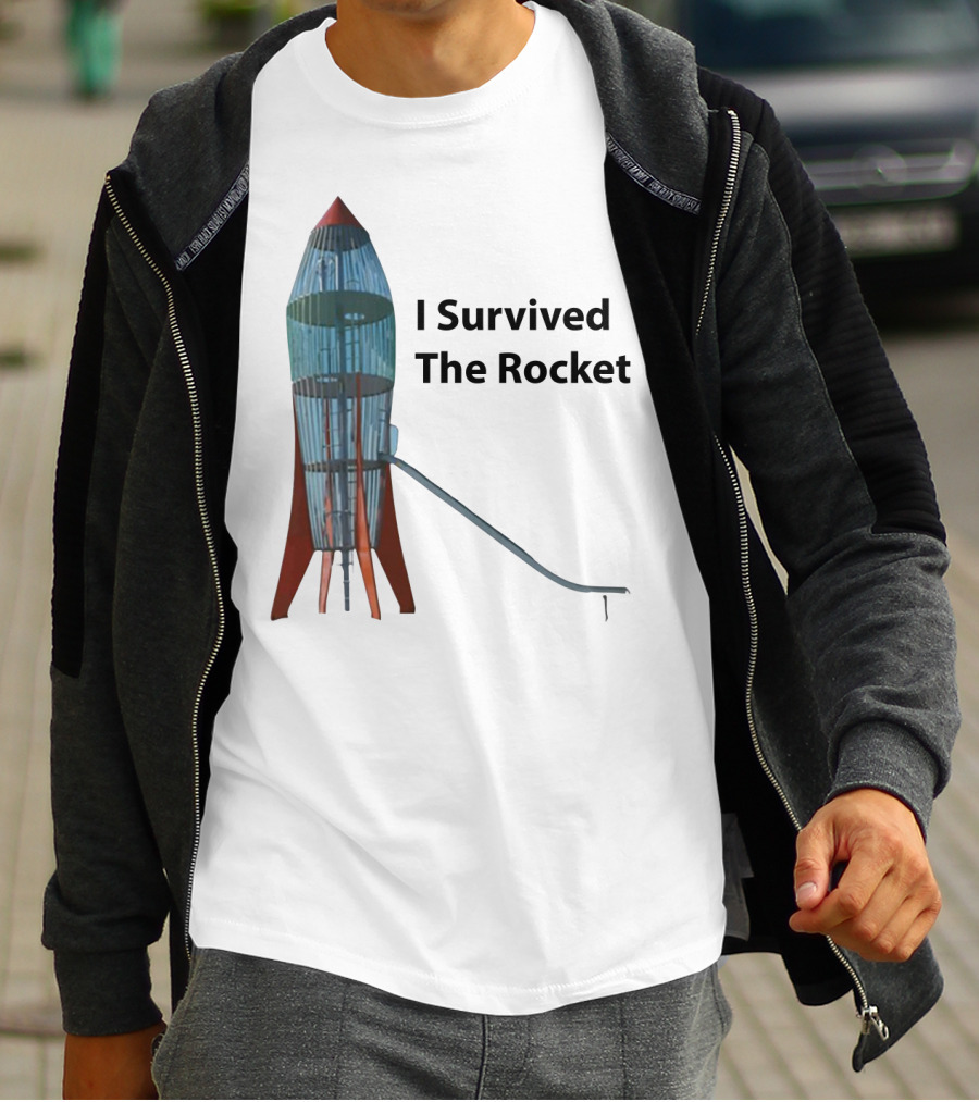 I Survived The Rocket Slide Experience T-Shirt