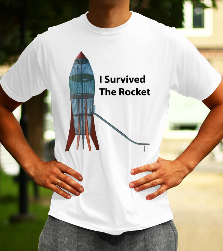 I Survived The Rocket Slide Experience T-Shirt