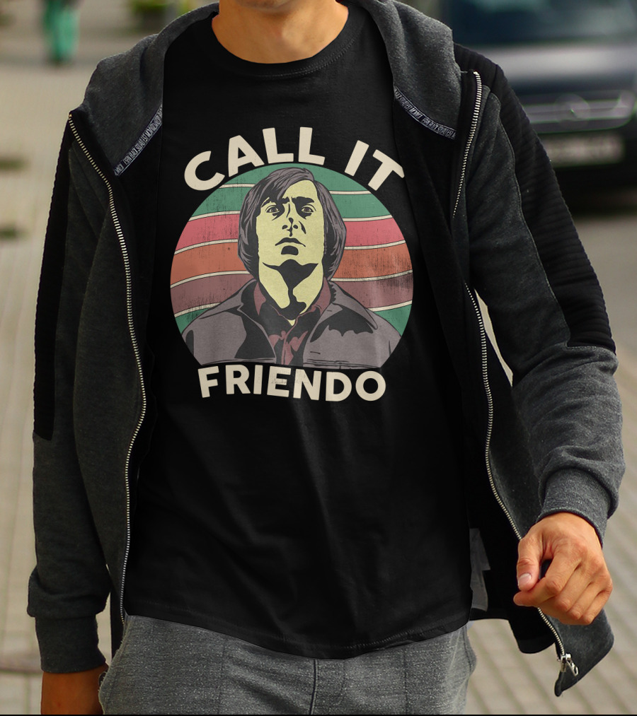 Call It Friendo No Country For Old Men Vintage Fans Retro T-Shirt