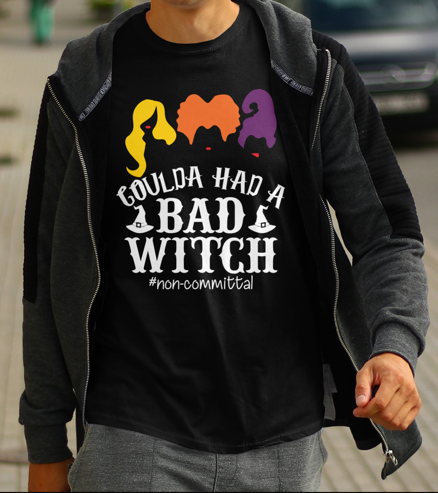 Coulda Had A Bad Witch Non-Committal Hocus Pocus Sanderson Sisters T-Shirt