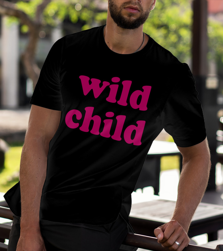 Wild Child Funny Matching Mom Vivid T-Shirt