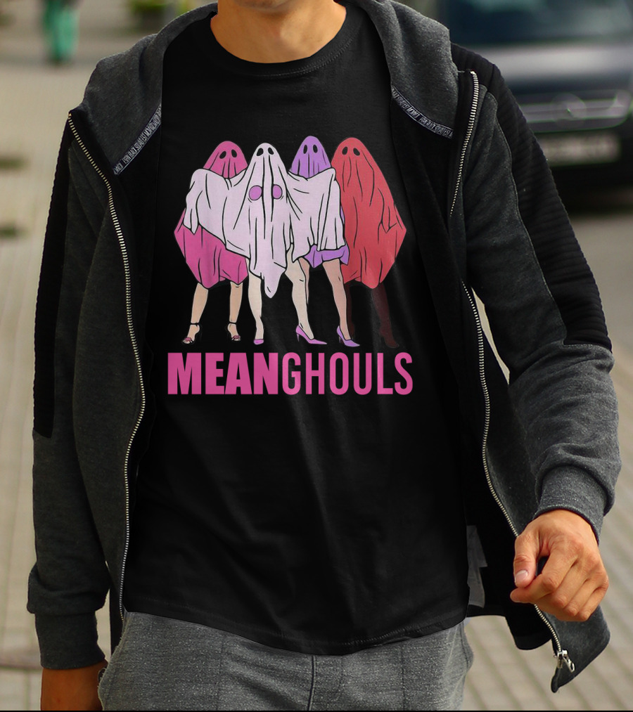 Meanghouls Funny Boo Costume Mean Girls Halloween Fans T-Shirt