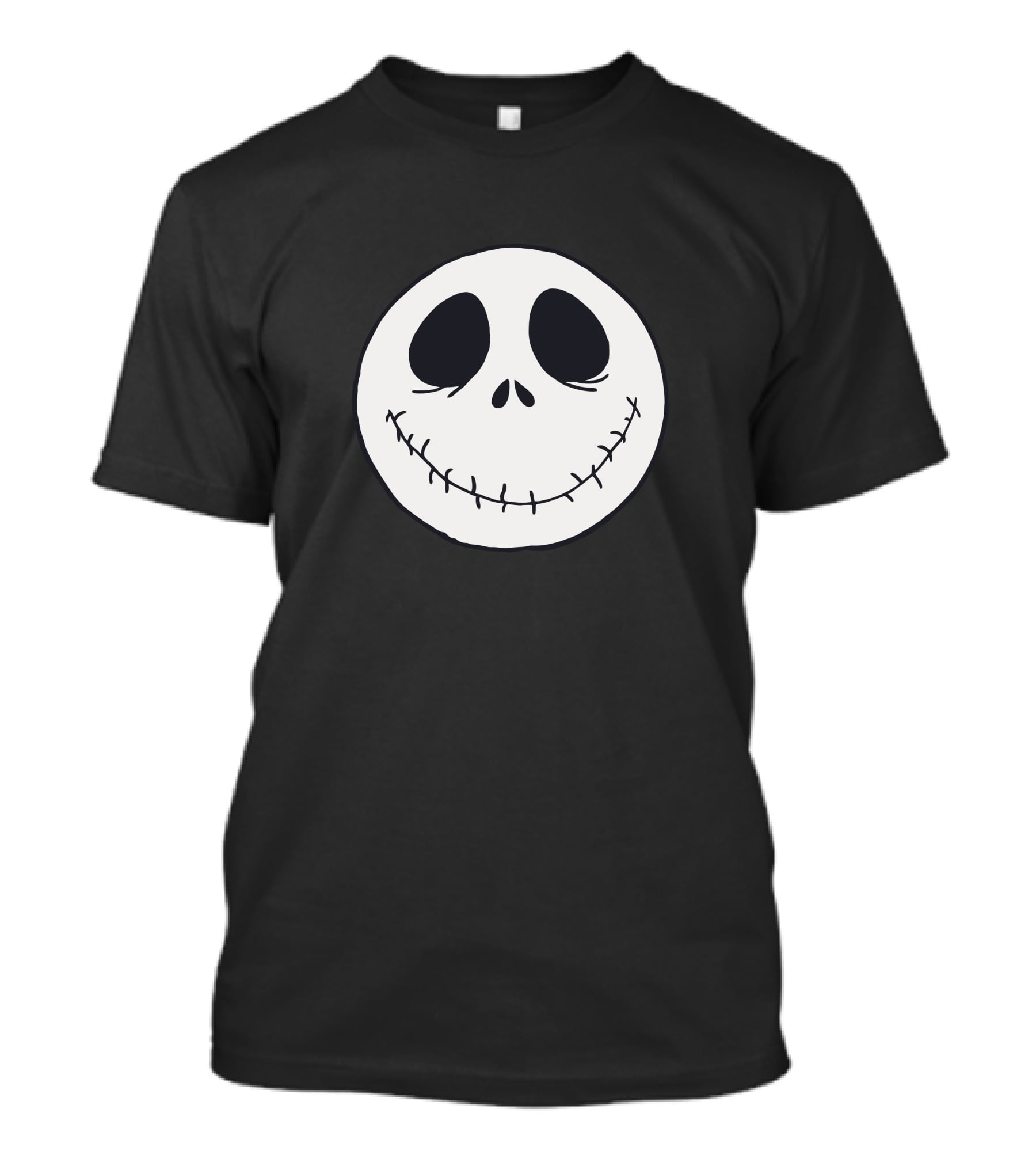 Jack Skellington Smiling Face Icon Nightmare Before Christmas T-Shirt