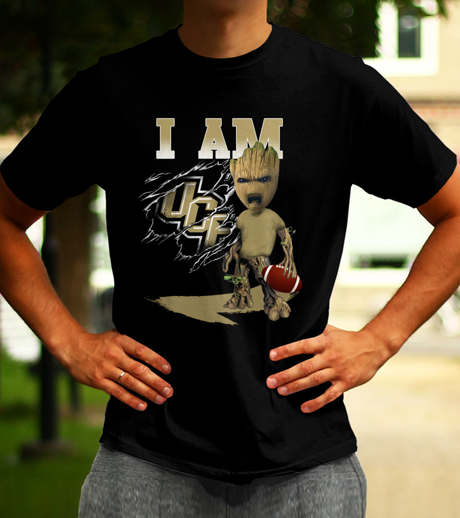 I AM UCF Knights Football Fan Character T-Shirt