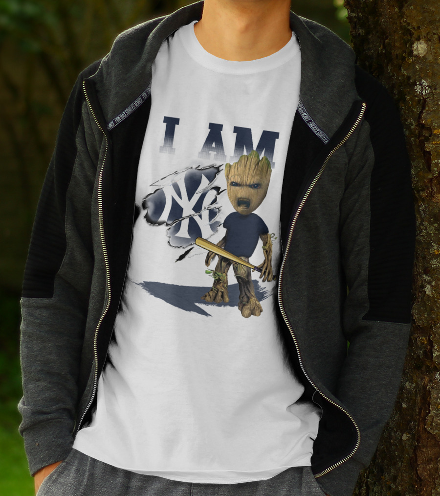 I Am New York Yankees Groot T-Shirt