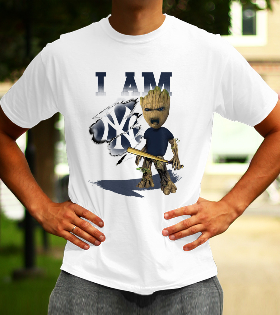 I Am New York Yankees Groot T-Shirt