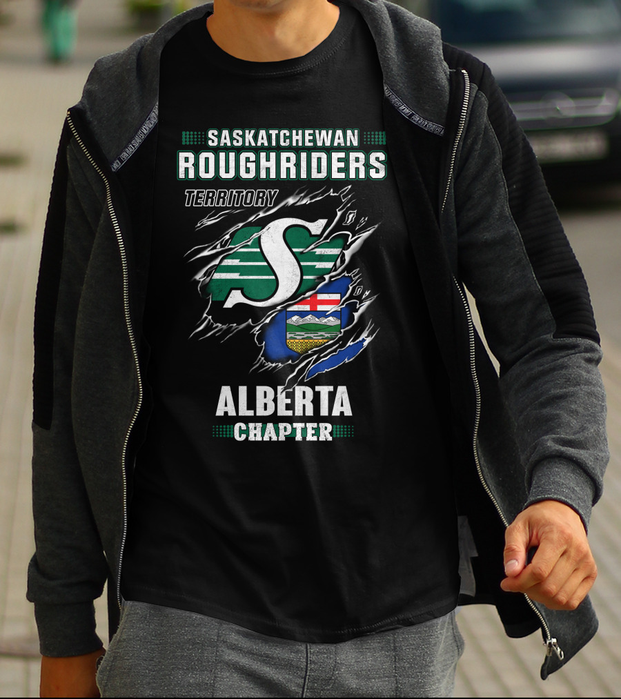 Saskatchewan Roughriders Territory Alberta Chapter T-Shirt
