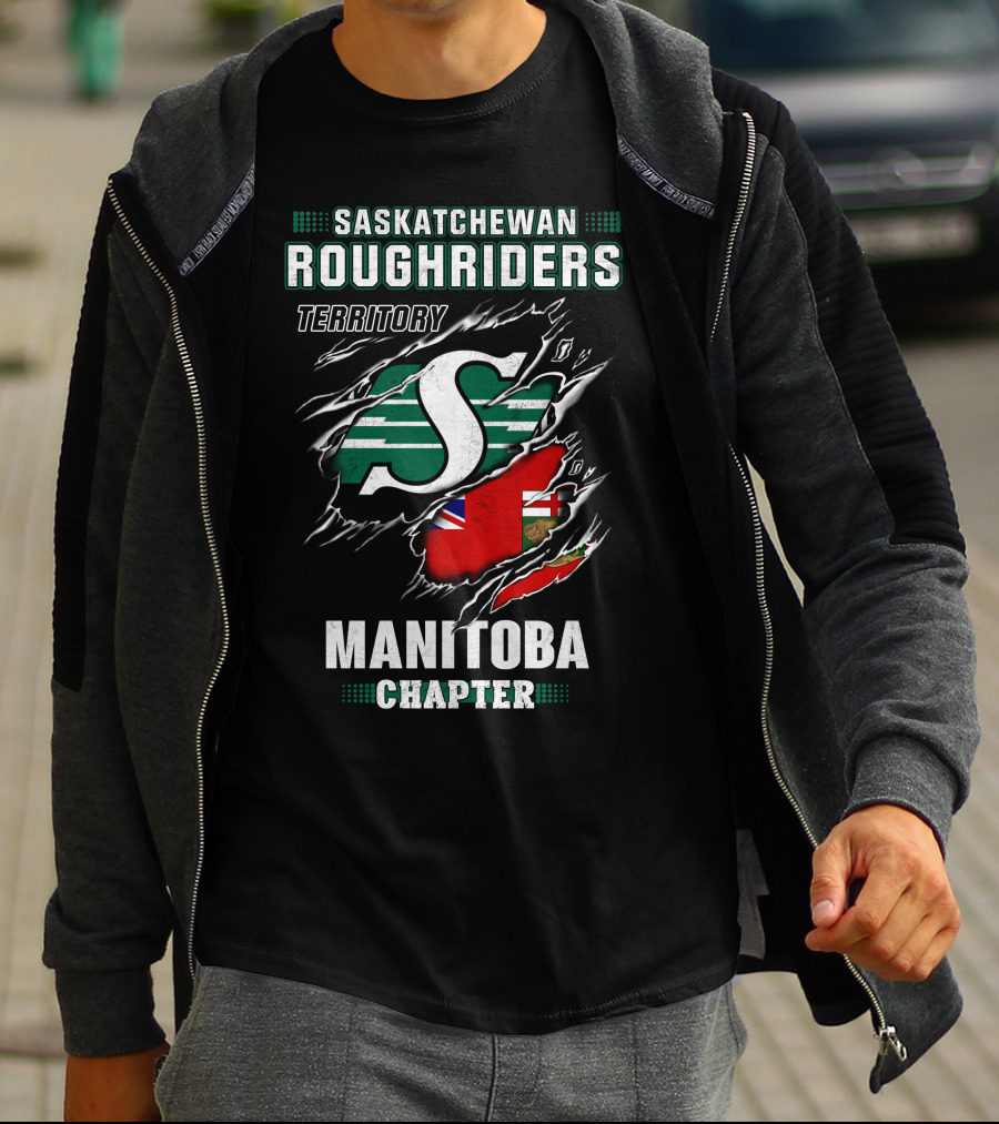 Saskatchewan Roughriders Territory Manitoba Chapter T-Shirt