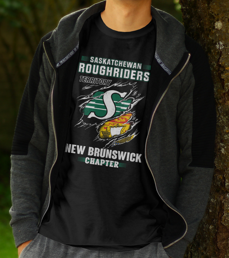 Saskatchewan Roughriders Territory New Brunswick Chapter T-Shirt
