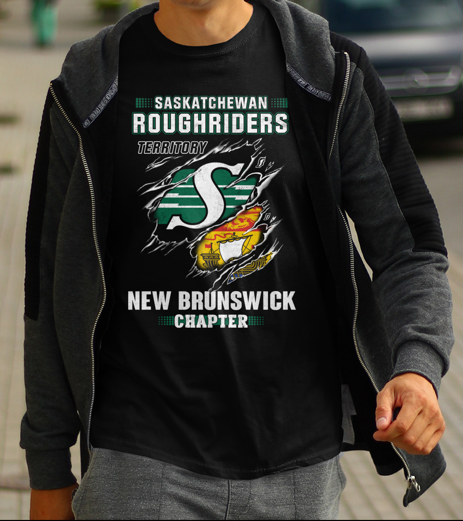 Saskatchewan Roughriders Territory New Brunswick Chapter T-Shirt