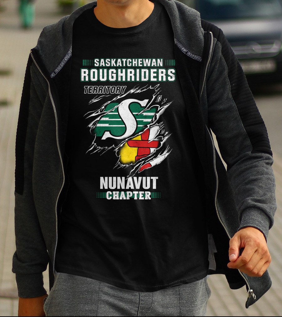 Saskatchewan Roughriders Territory Nunavut Chapter T-Shirt