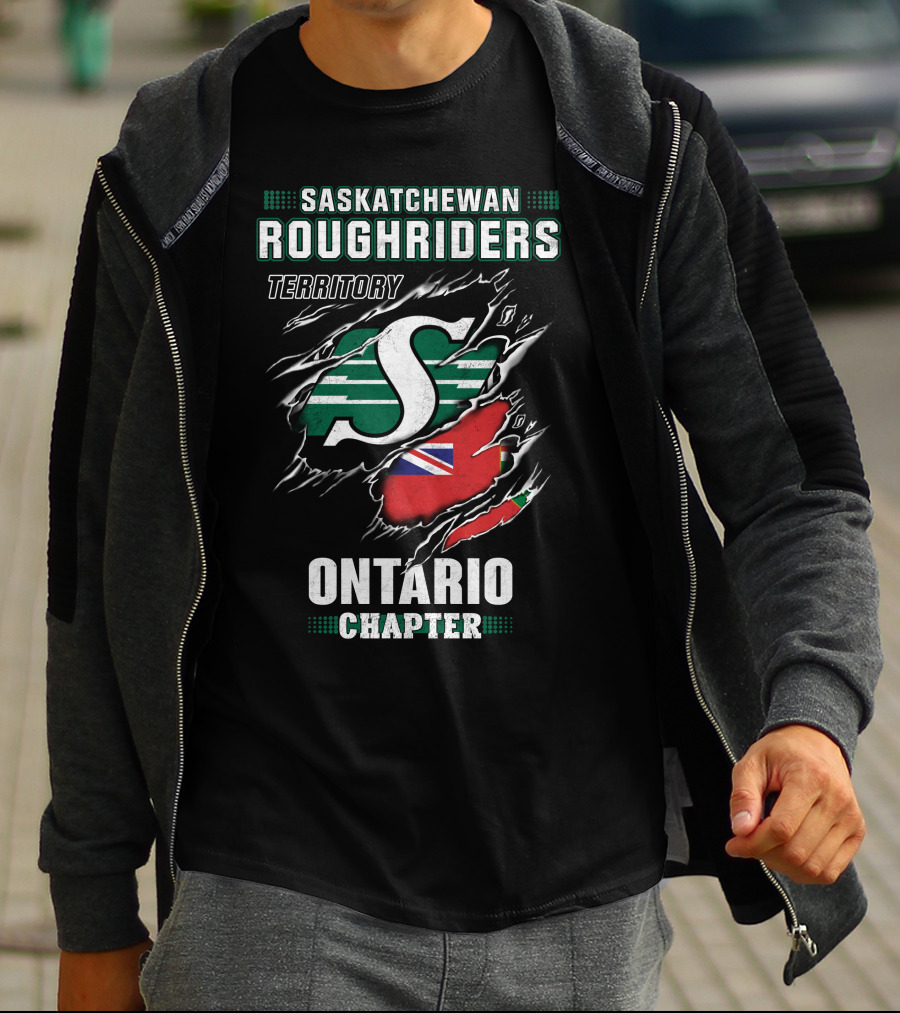 Saskatchewan Roughriders Territory Ontario Chapter T-Shirt