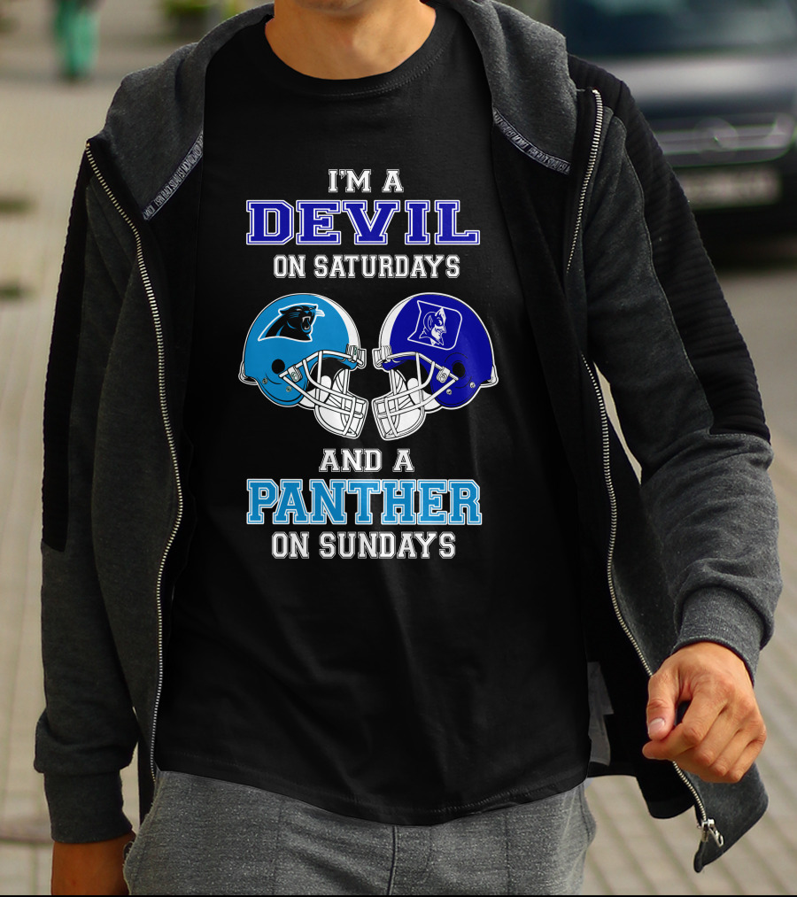 I'm A Devil On Saturdays And A Panther On Sundays T-Shirt