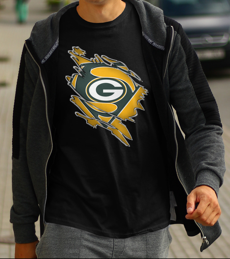 Packers Super Logo Hero Fan Gear T-Shirt