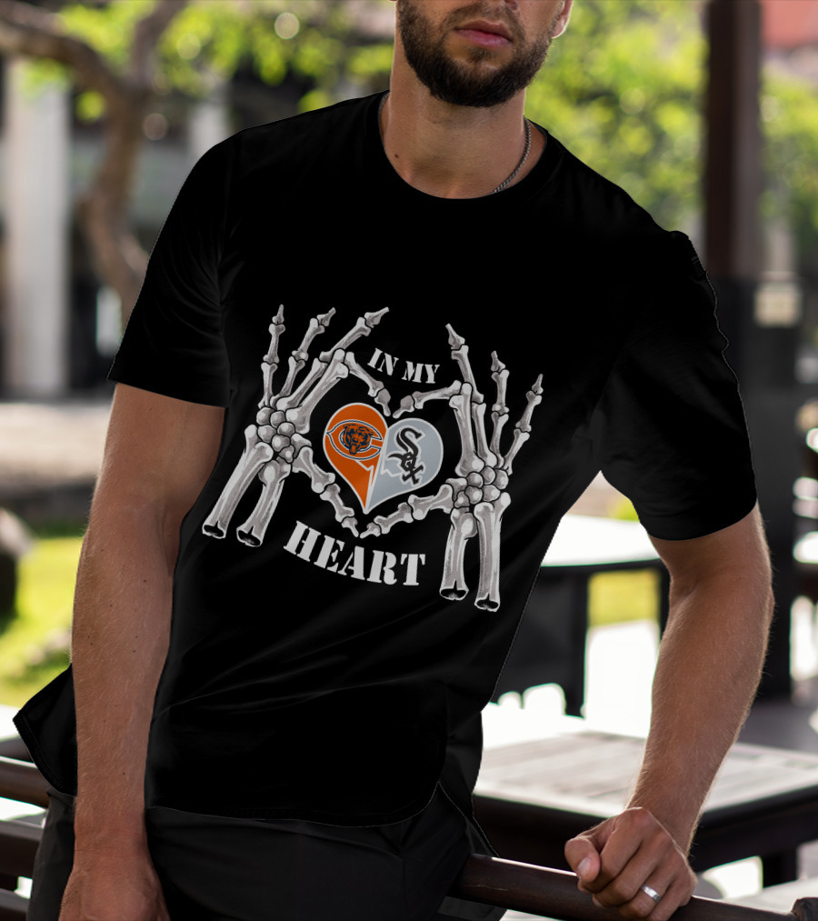 Bears White Sox In My Heart T-Shirt