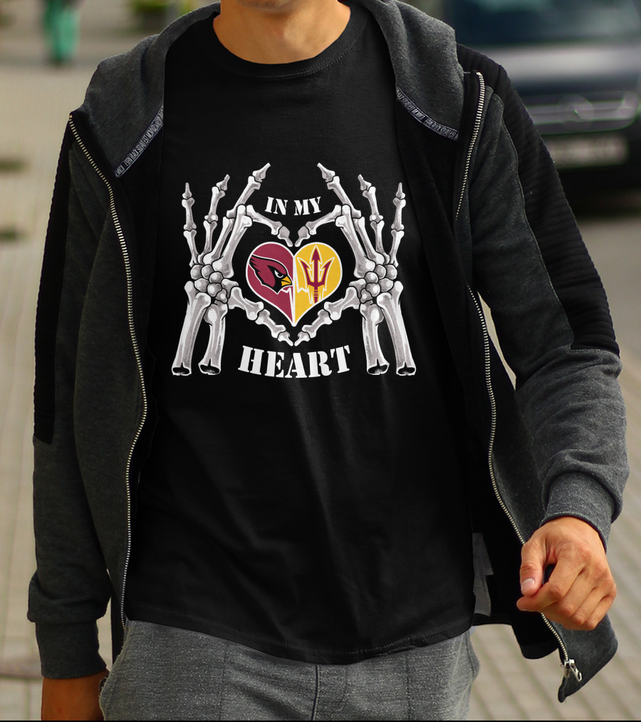 Cardinals Arizona State In My Heart T-Shirt